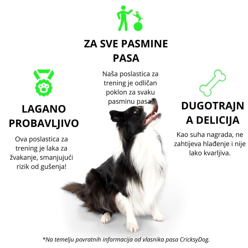 Trainy poslastica od janjetine s rižom (poslastica za trening) – 200g - Slika 5