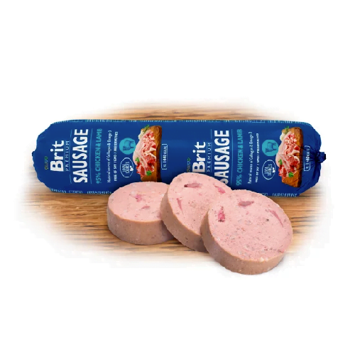 Brit premium kobasica za pse - piletina i janjetina, 800g