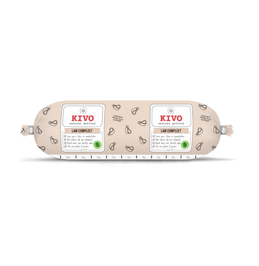 KIVO Barf complete MONO janjetina 500g