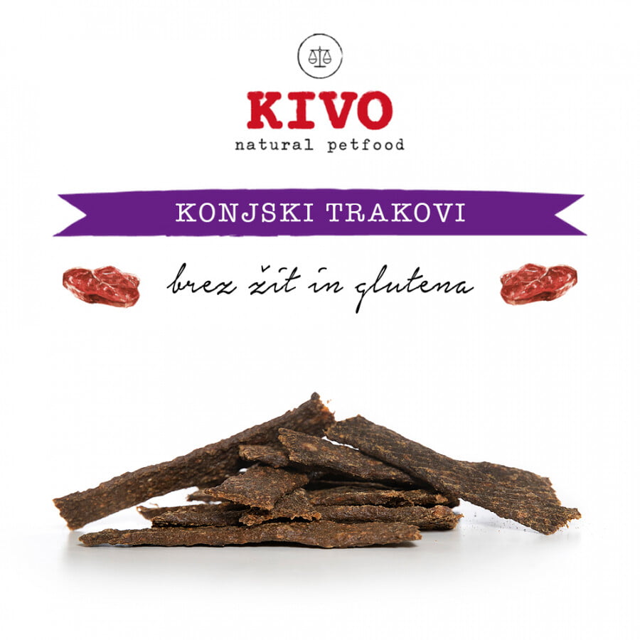 KIVO konjske trakice 200g