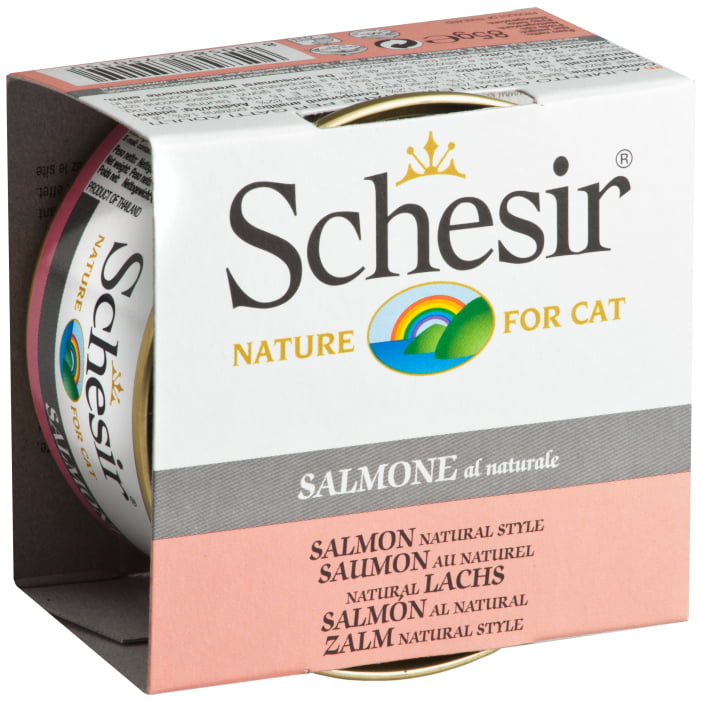 Schesir konzerva za mačke losos natural 85g - Slika 2