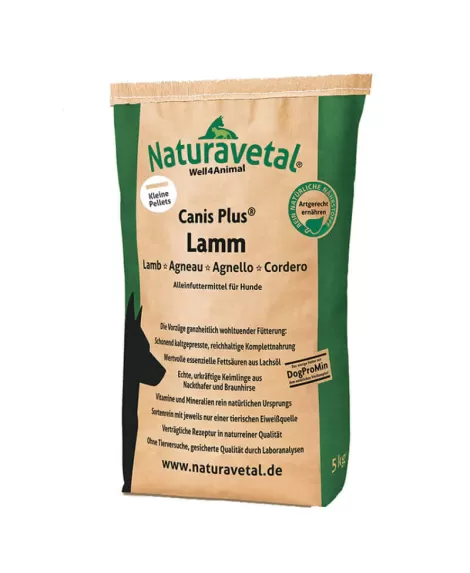 Naturavetal Canis Plus® Janjetina, mali peleti, 1 kg