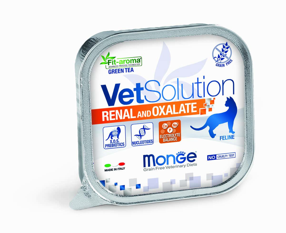 Monge VetSolution renal and oxalate za mačku, 100g