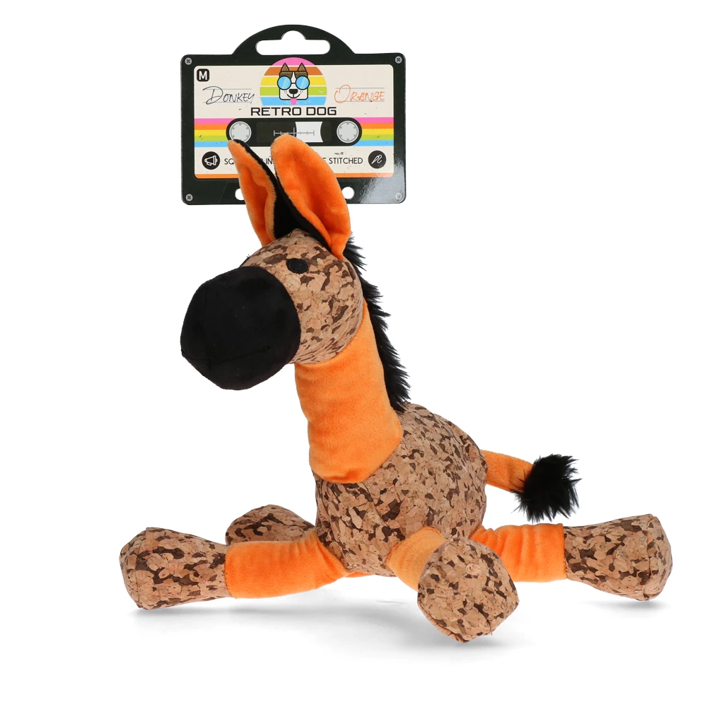 Retro dog magarac, igračka za pse