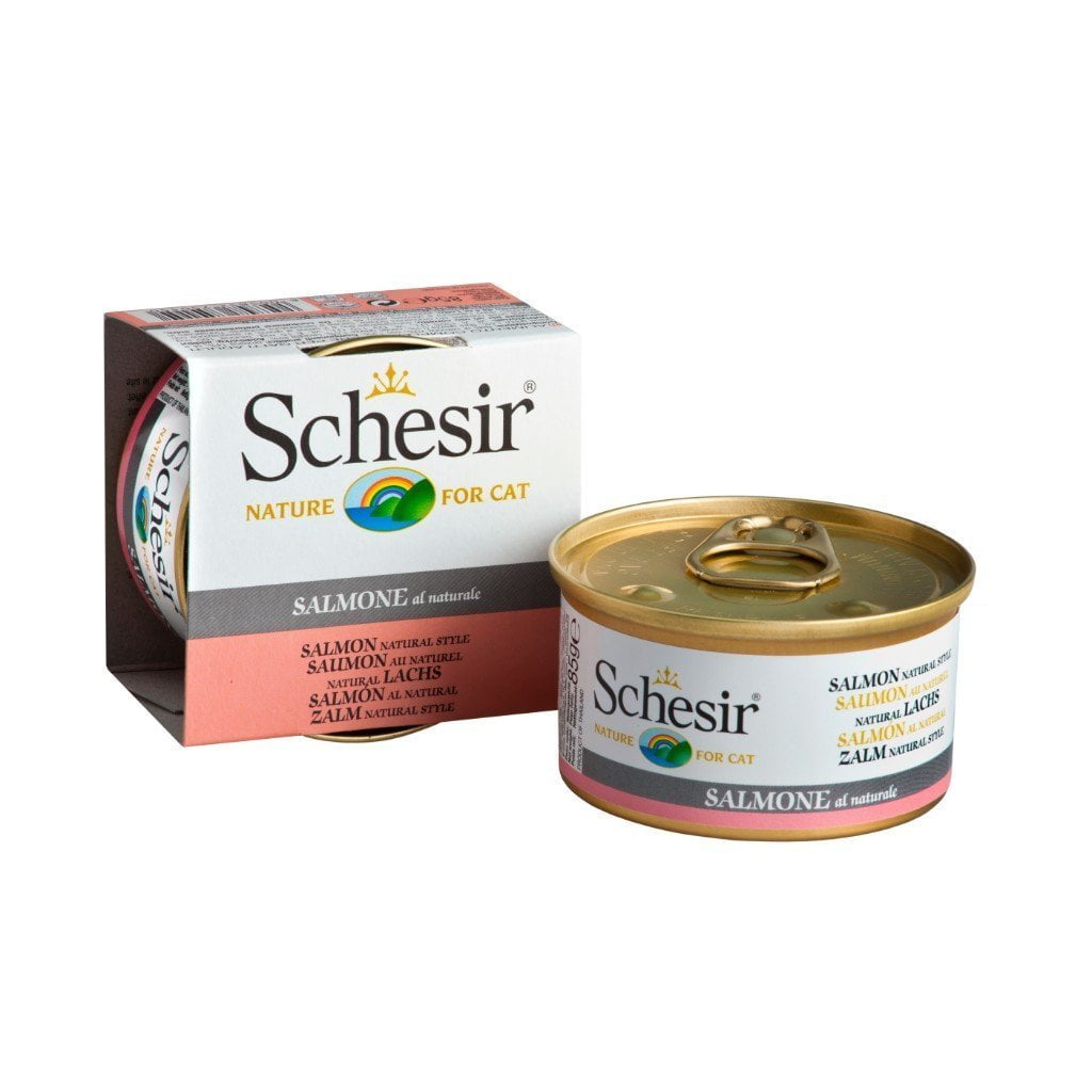 Schesir konzerva za mačke losos natural 85g