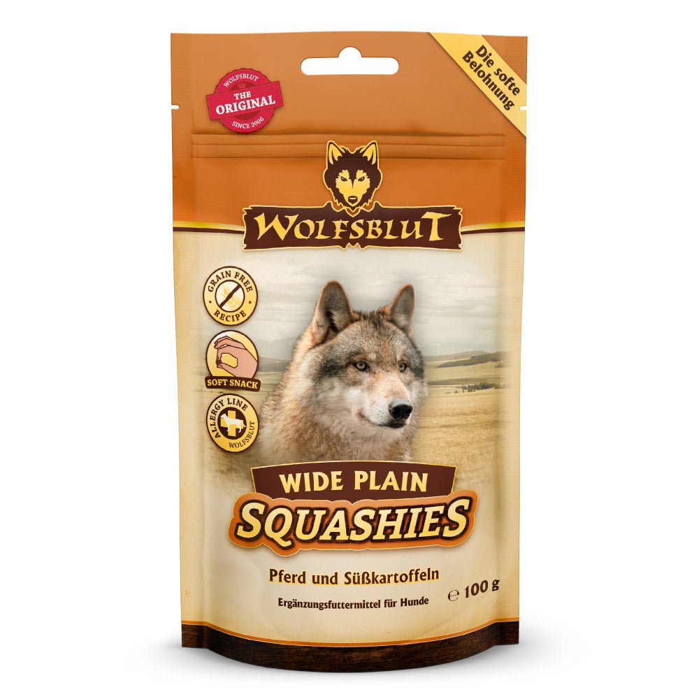 Wolfsblut Squashies WILD PLAIN - konjetina100g